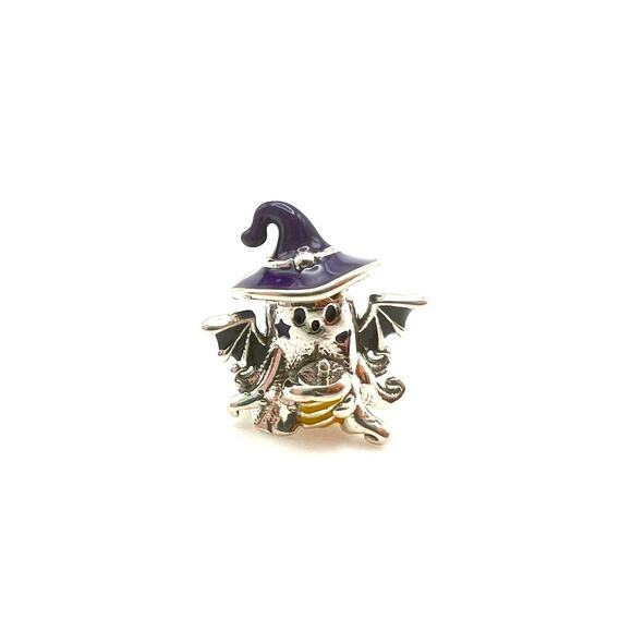 indpendent Jewelry - NEW Halloween Ghost Witch Bat Charm for European Bracelet